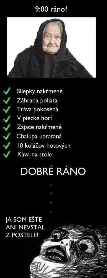 Obrázek dobre rano babca