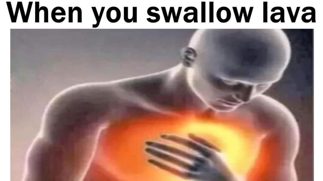 Obrázek dont swallow lava