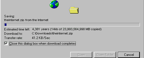 Obrázek downloading internet