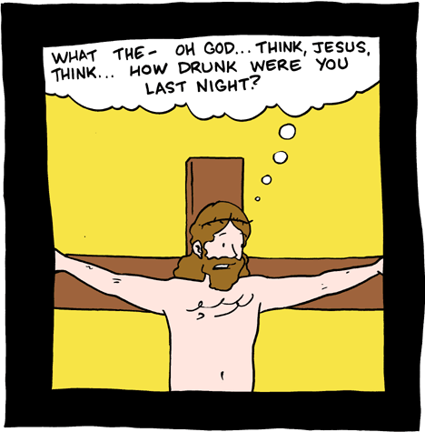 Obrázek drunk Jesus