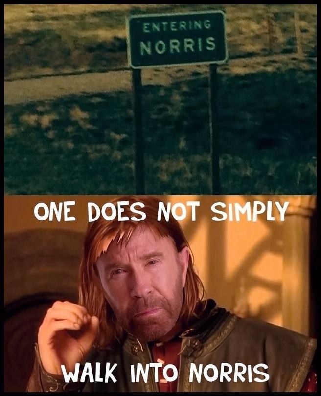 Obrázek entering norris 