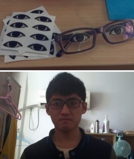 Obrázek fake glasses eyes