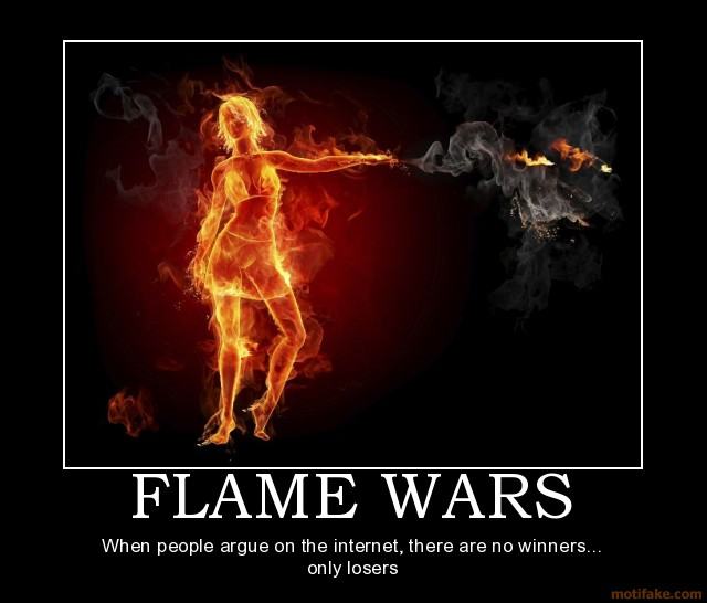 Obrázek flame-wars-demotivational-poster-1234236285