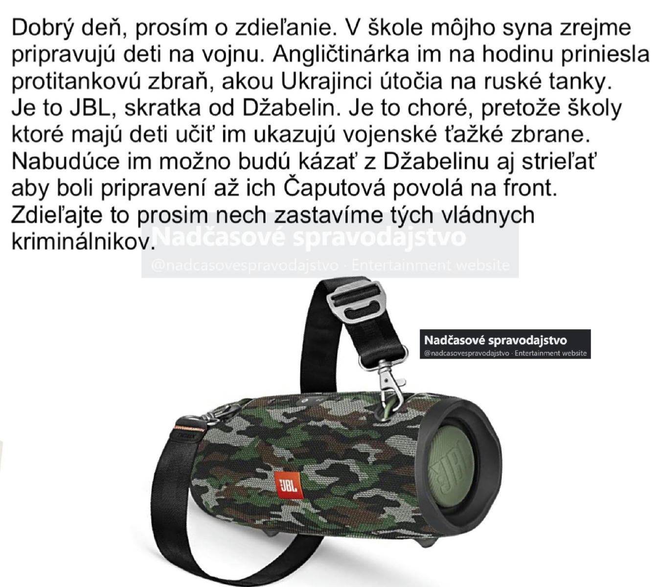 Obrázek flastenka nerozlisuje ATGM od zbrane hromadneho niceni