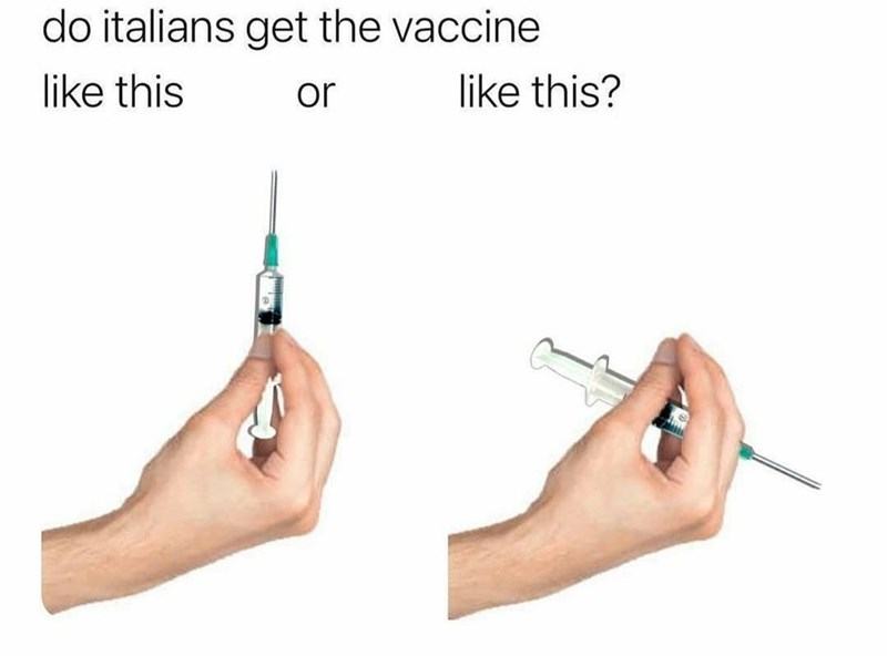 Obrázek funny-memes-memes-vaccine-italian