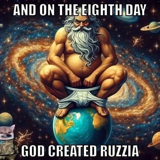 Obrázek god created russia