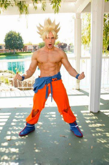 Obrázek goku cosplay