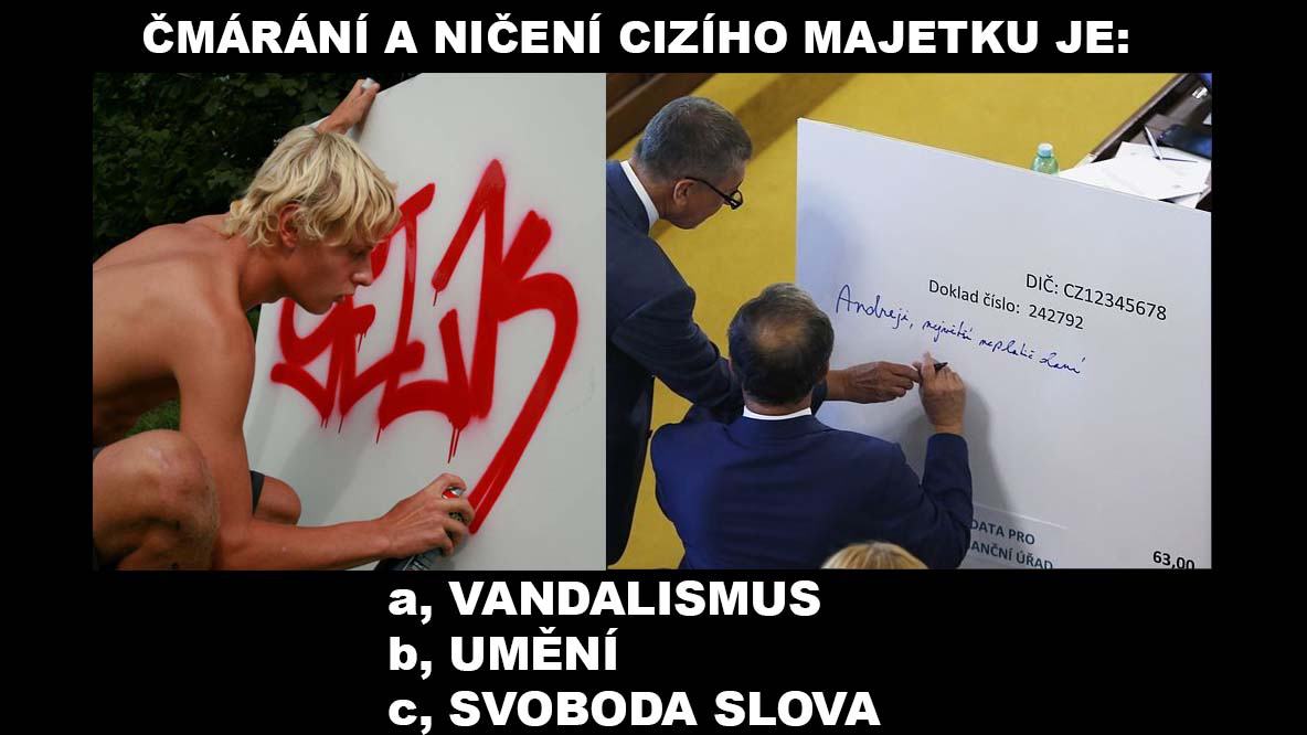 Obrázek graffita kalousek