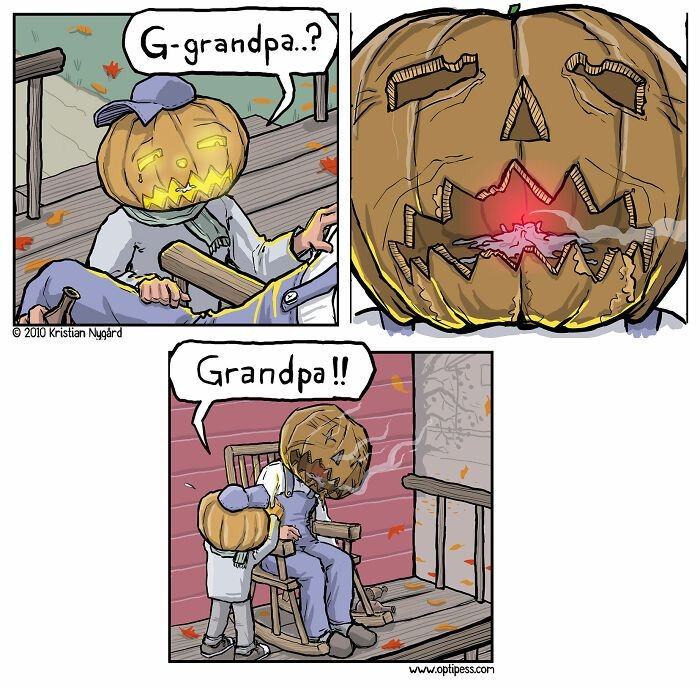 Obrázek grandpa pumpkin