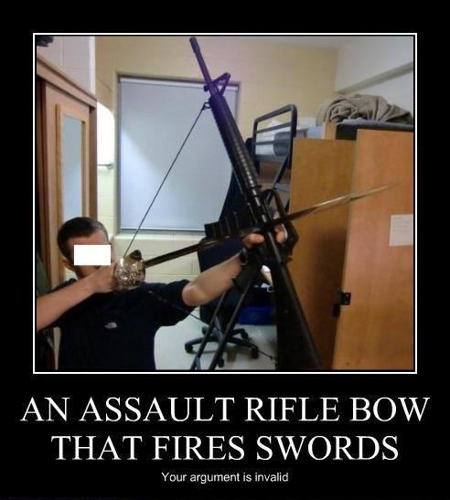 Obrázek gun sword bow
