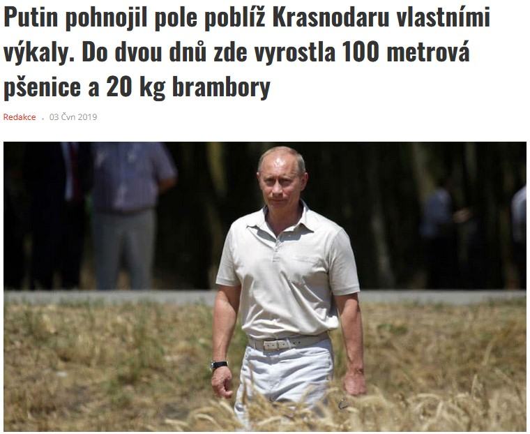 Obrázek hnojil putin