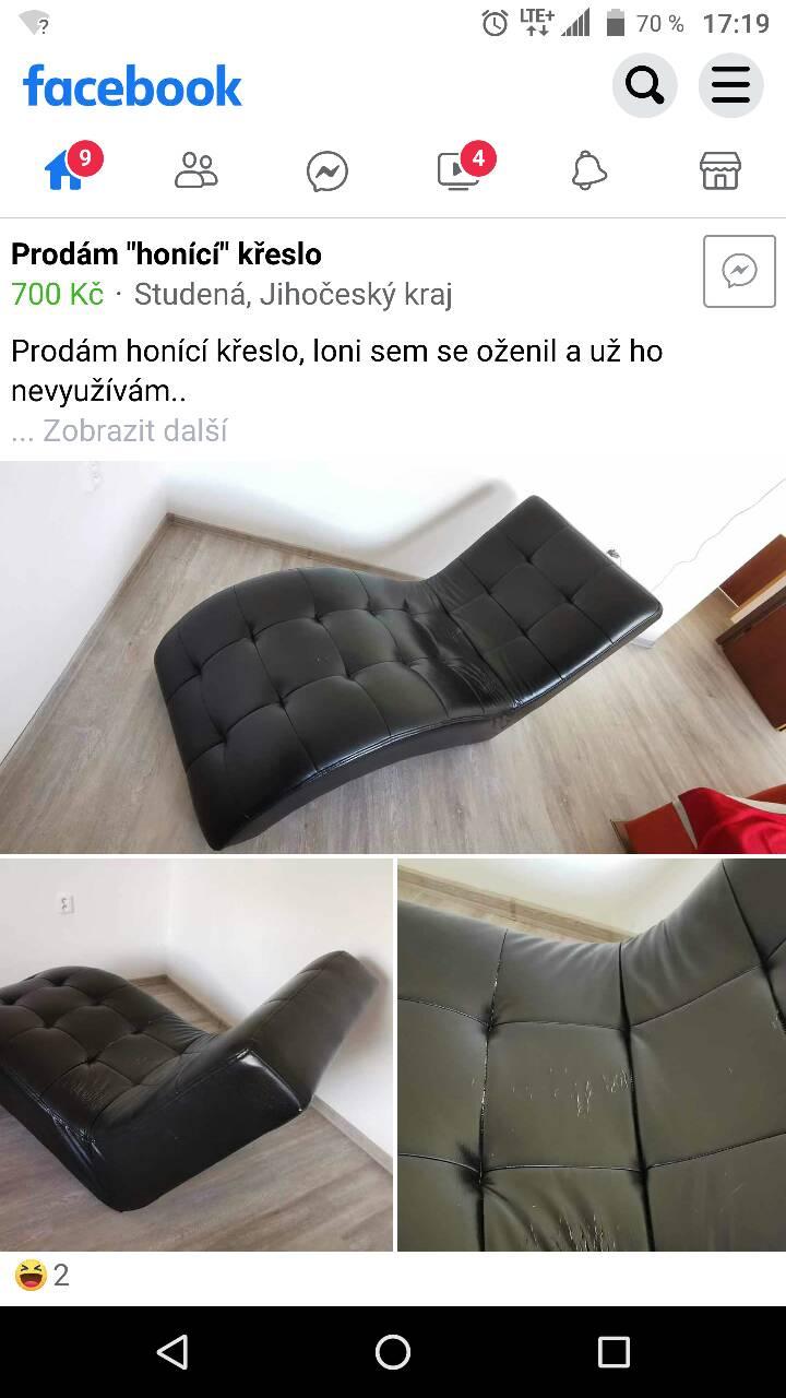 Obrázek honici kreslo