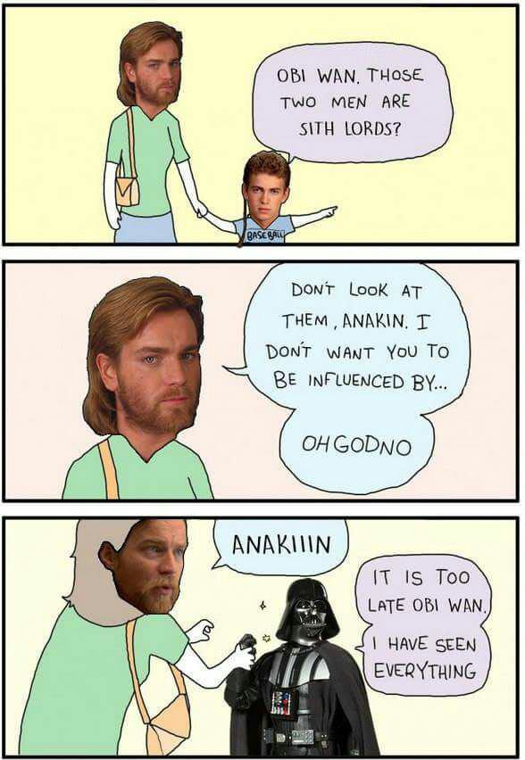 Obrázek i dont want you to be influenced anakin