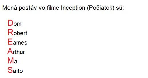 Obrázek inception zaujimavost