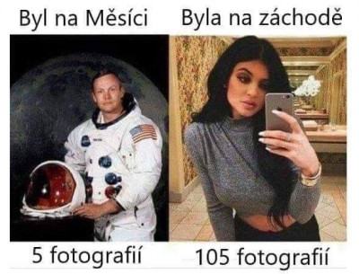 Obrázek influencer na Mesici