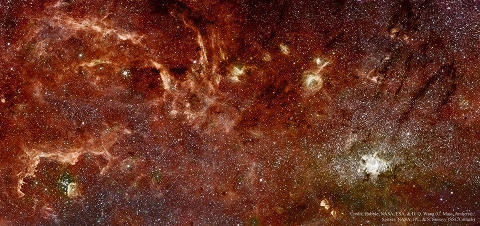 Obrázek jadro galaxie  