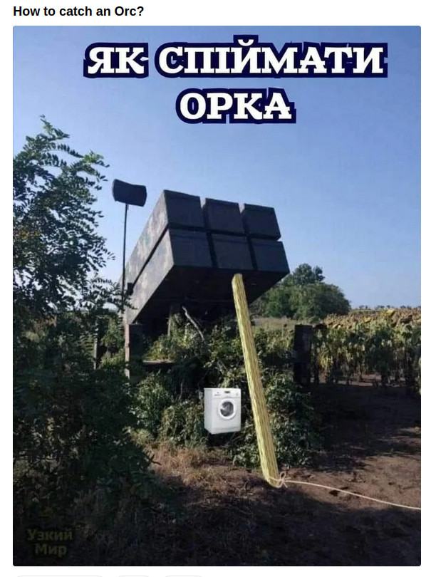 Obrázek jak chytit orka