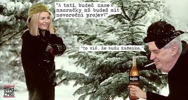 Obrázek jaky bude novorocni projev