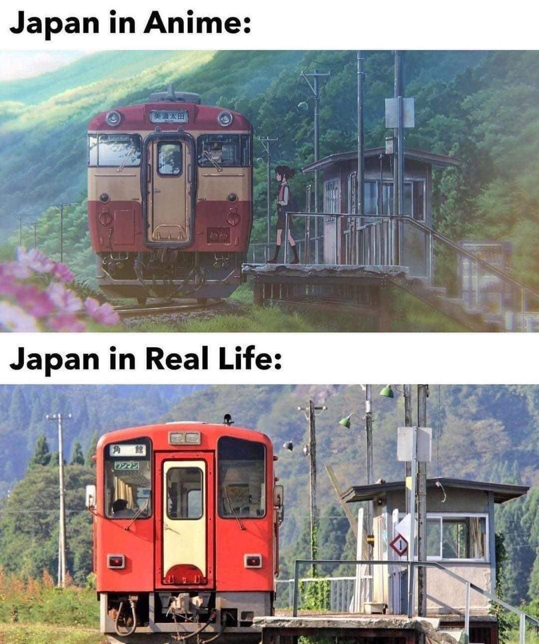 Obrázek japan anime vs reality