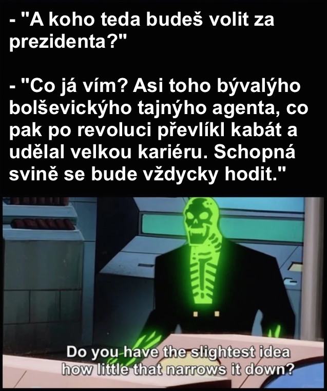 Obrázek jeden za vosumnact druhej bez dvou za dvacet