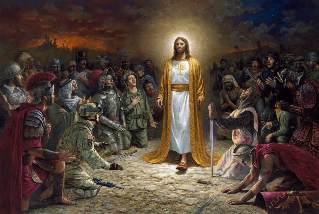 Obrázek jesus and army