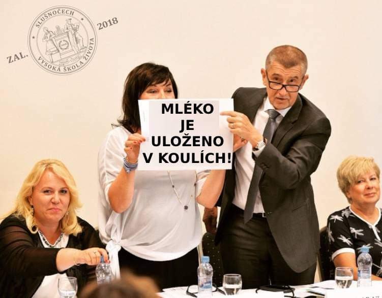 Obrázek kde je mleko