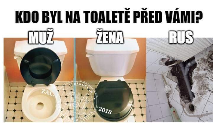 Obrázek kdo byl na toalete