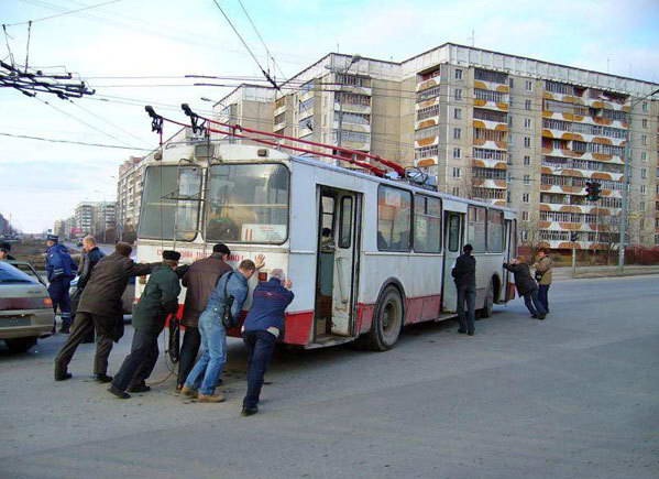 Obrázek kdyz nejede doprava