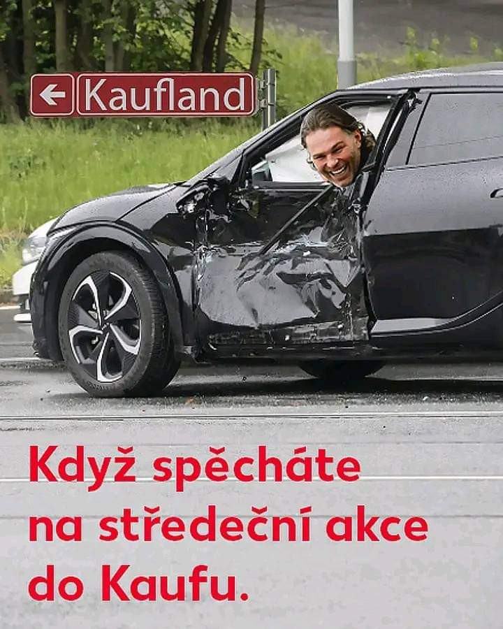 Obrázek kdyz spechas do kauflandu