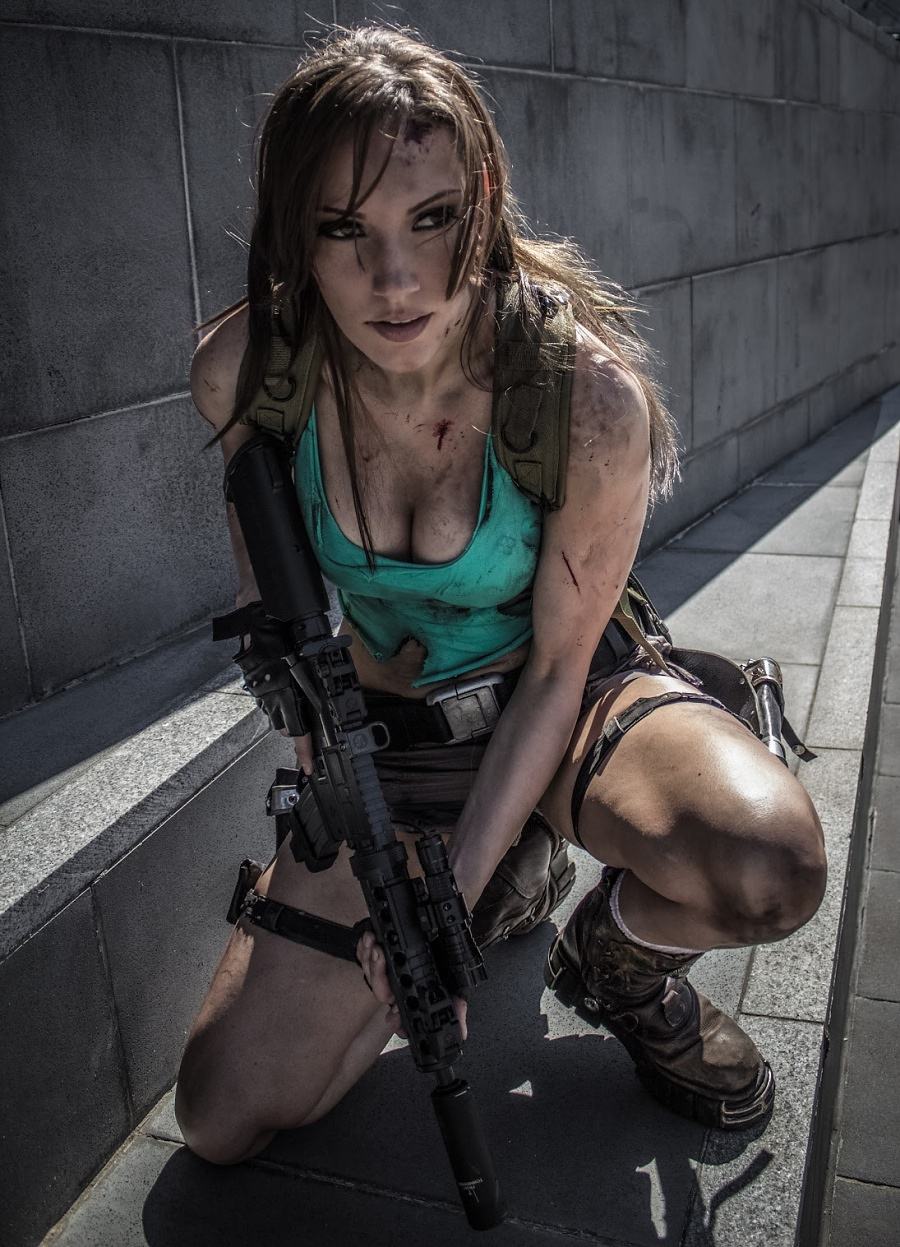 Obrázek lara croft cosplay 