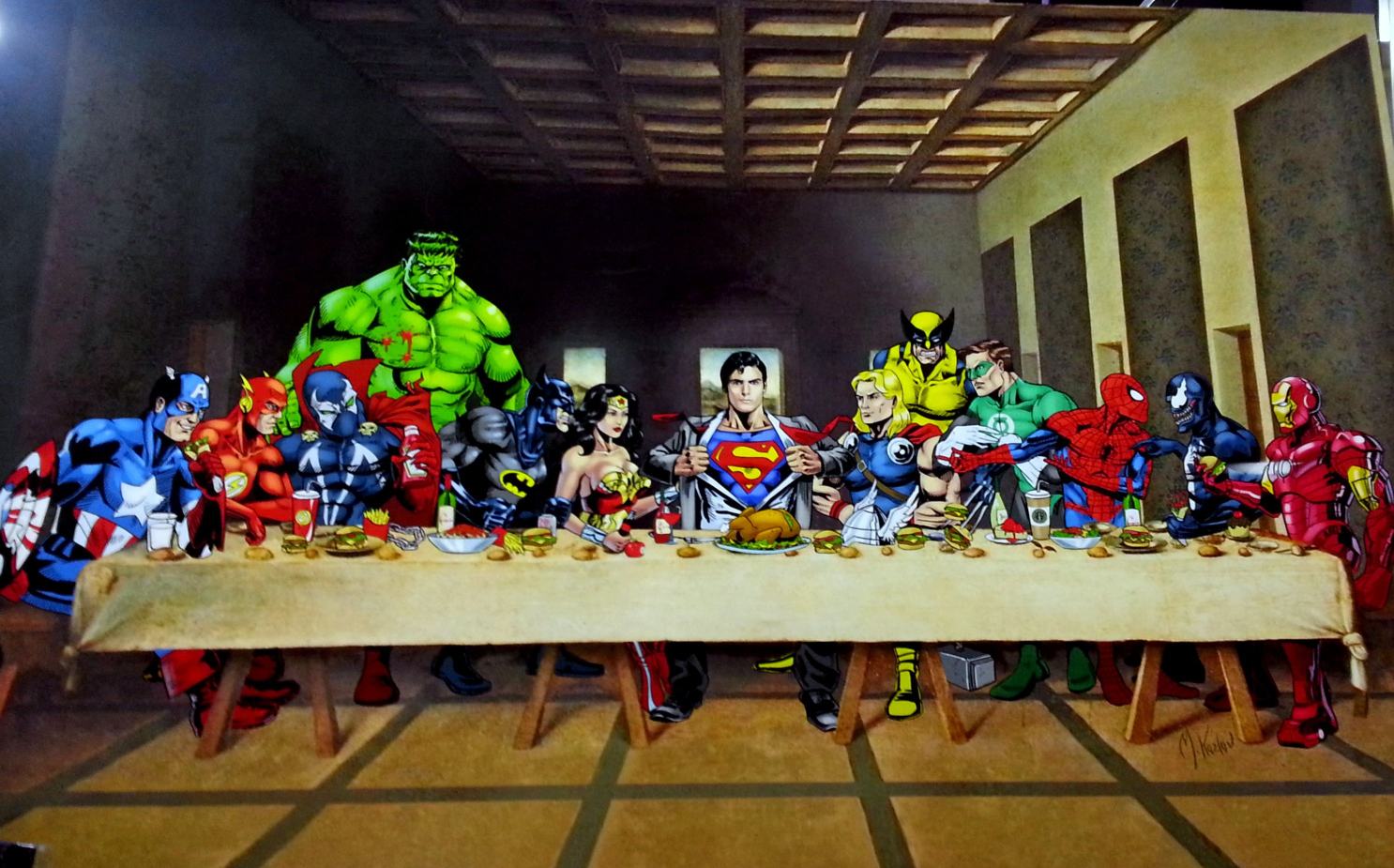 Obrázek last supper comicon