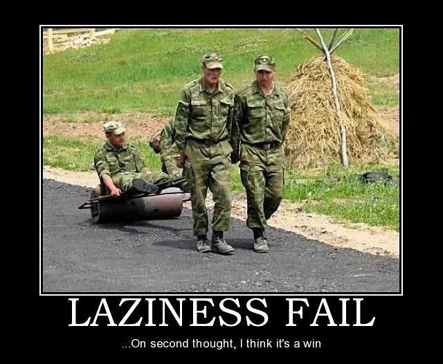 Obrázek laziness fail