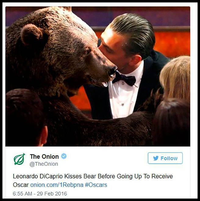 Obrázek leo dicaprio has finally won a welldeserved oscar