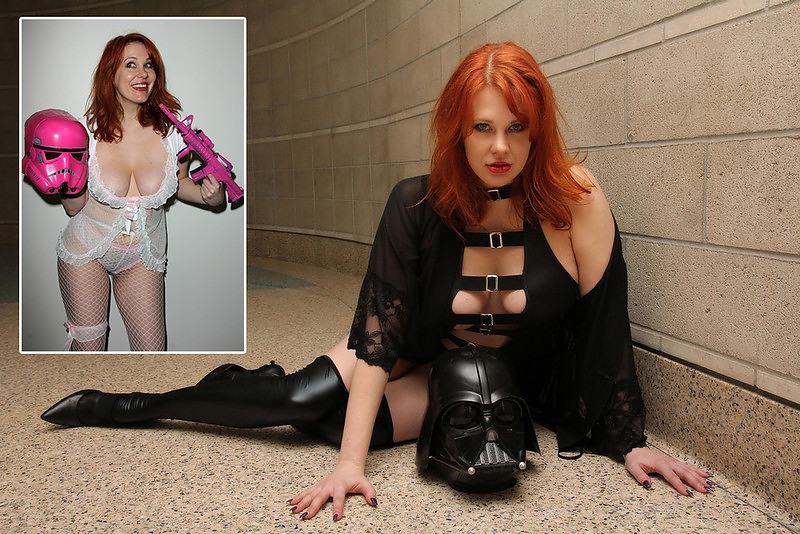 Obrázek maitland ward in the star wars inspired costumes at wondercon