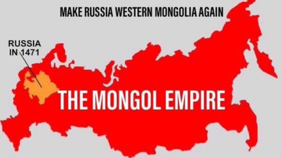 Obrázek make russia western mongolia again