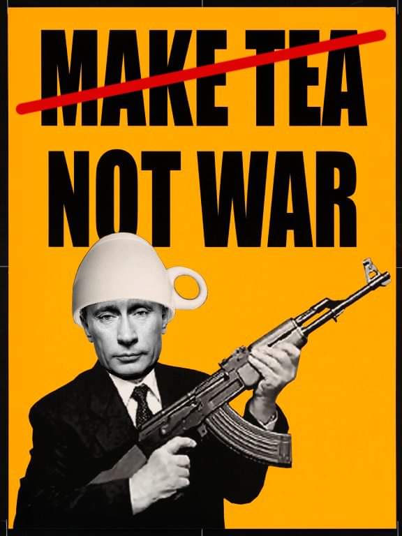 Obrázek make tea not war