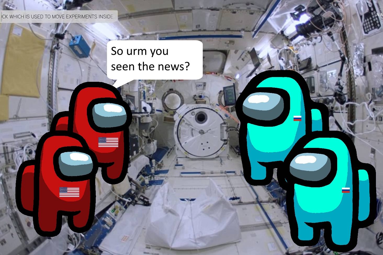 Obrázek meanwhile on ISS