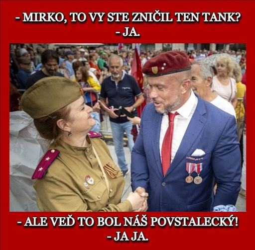 Obrázek mirko a tank