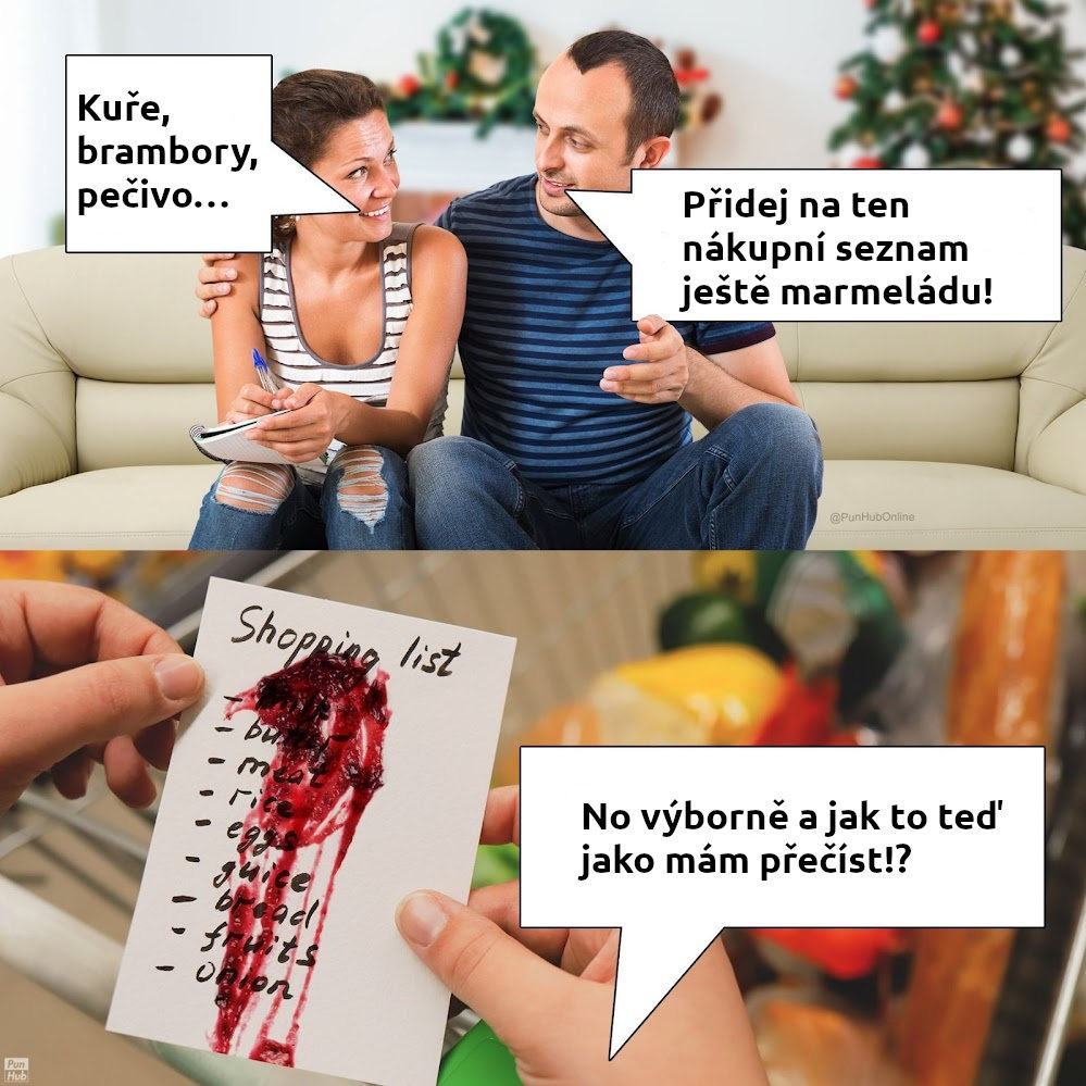 Obrázek nakupni seznam