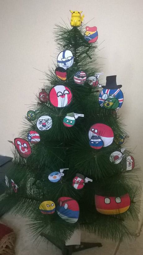 Obrázek nationballs xmas tree