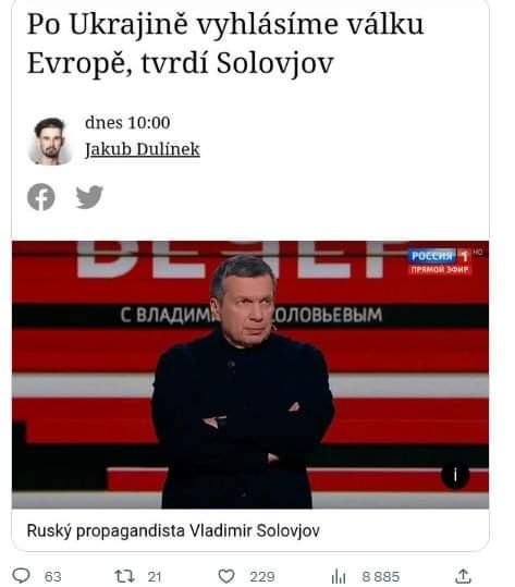 Obrázek nejvyssi propagandista zase perli