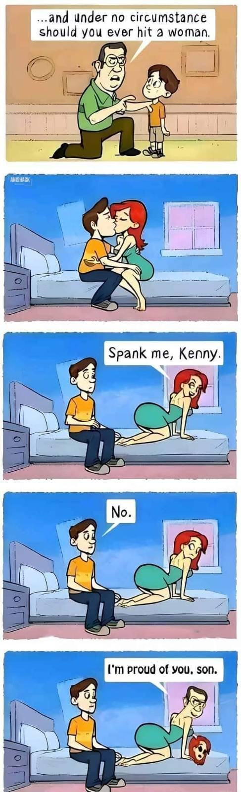 Obrázek no spanking