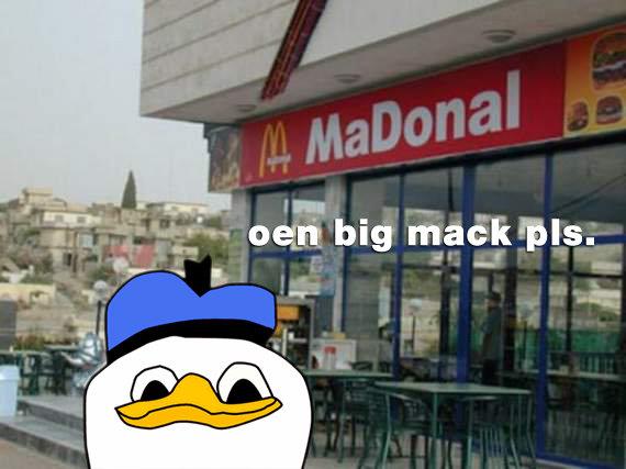 Obrázek oen big mack pls nd sum fries pls