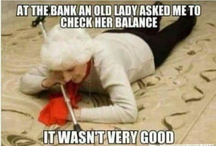 Obrázek old lady balance