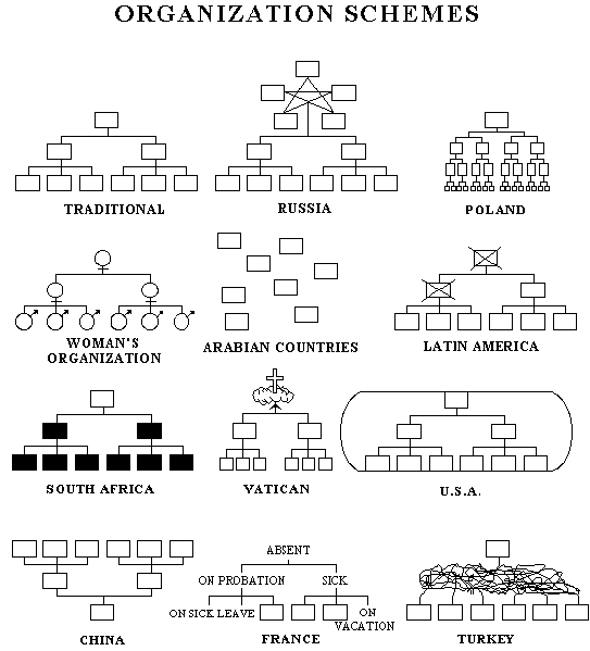 Obrázek organization schemes