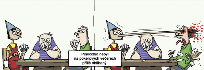 Obrázek pinnochio pokerface