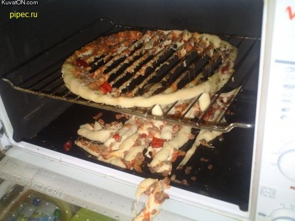 Obrázek pizza v troube