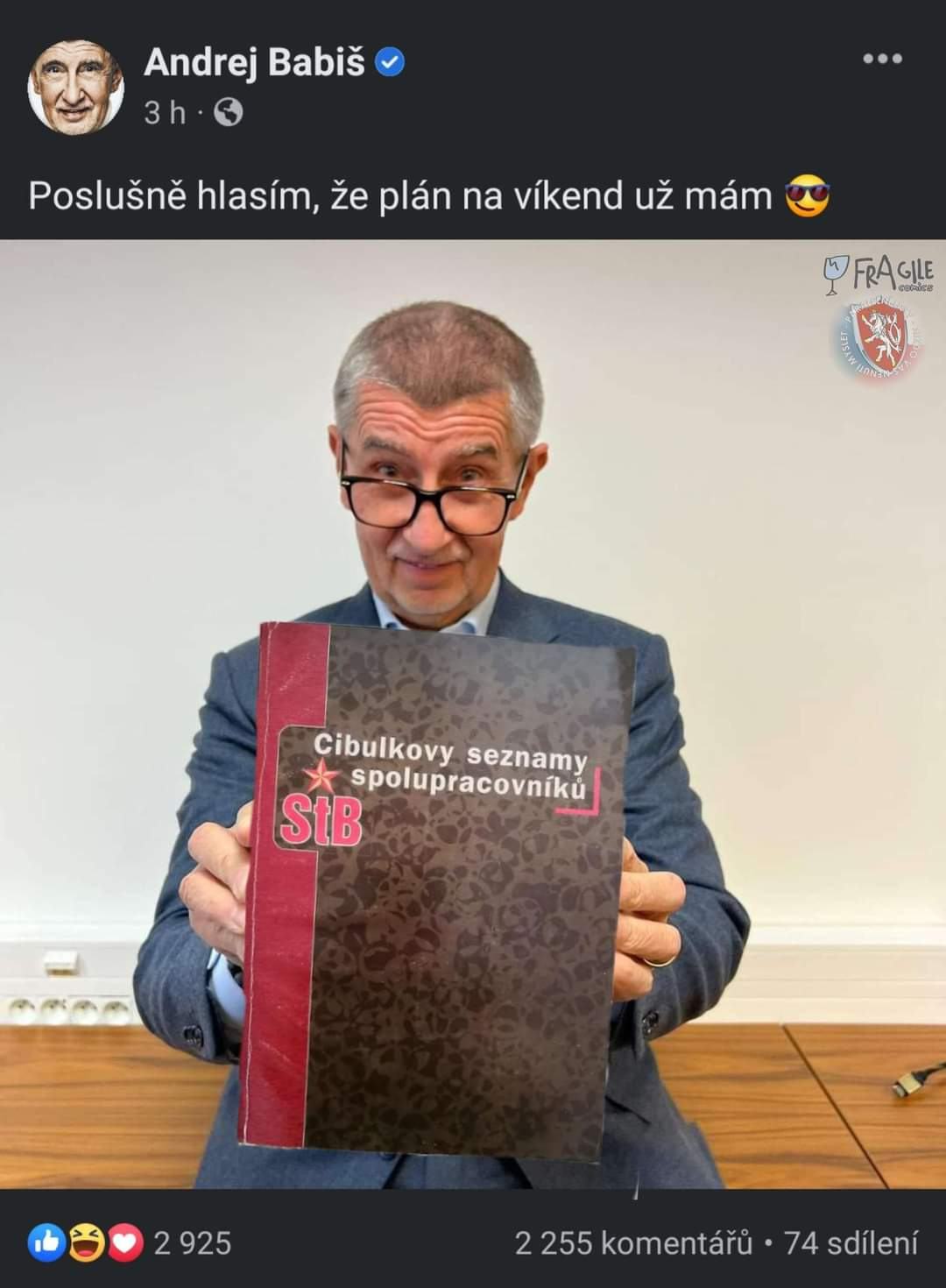 Obrázek pocteni na vecer