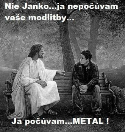 Obrázek pocuvam Metal