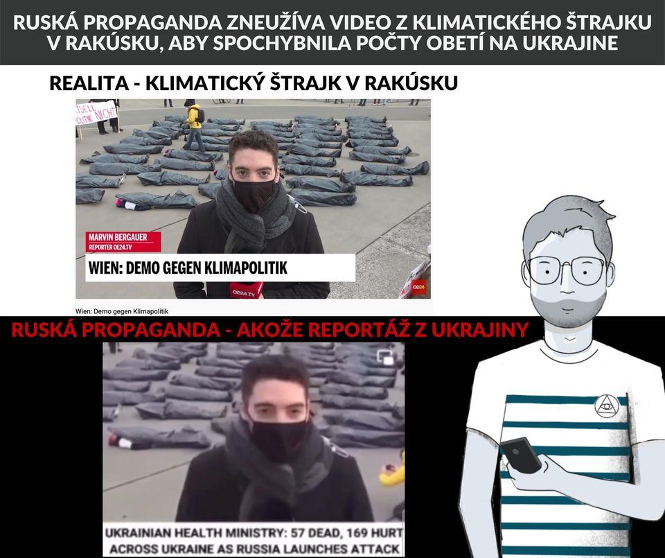 Obrázek proruska propaganda